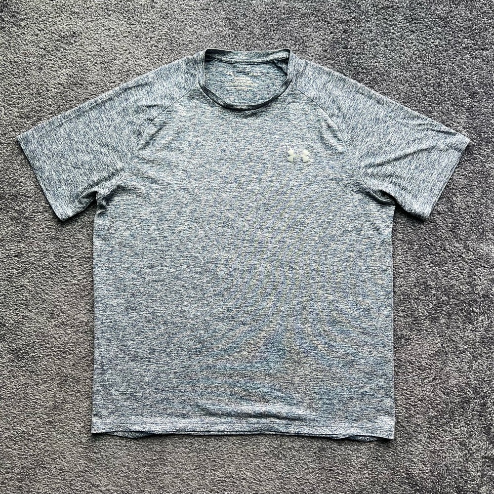 Under Armour Blue Heather Tech Tee